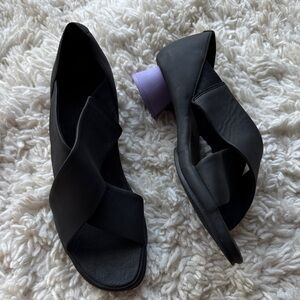 Camper‎ Black Leather Sandals